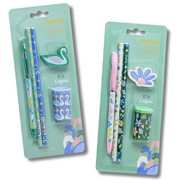 Kit Escolar Lagoa Molin & Cicero