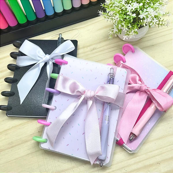 Kit Dia Dos Professores Caderneta de Discos + Caneta Gel Roller Molin