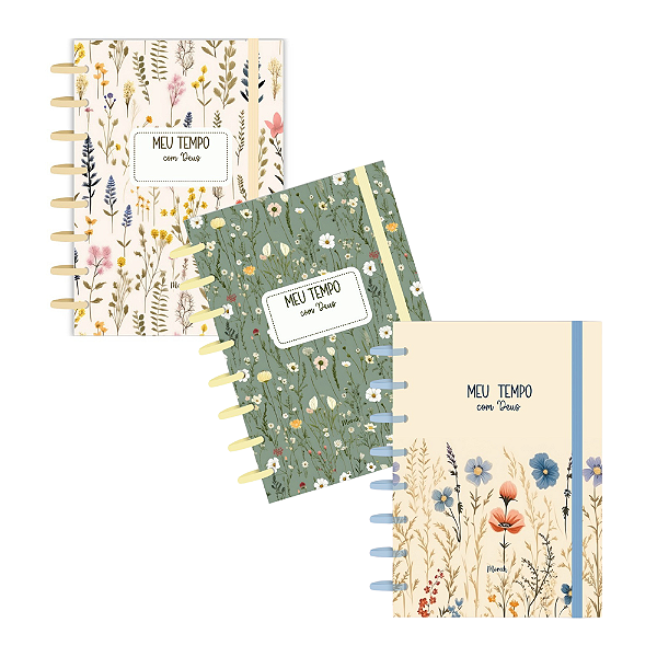 Caderno Devocional Diário Fé e Oração 200 Fls - Moreih Paper