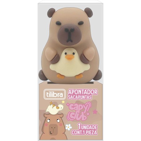 Apontador Capyclub 1 Furo -Tilibra