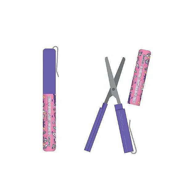 Tesoura Slim Hello Kitty - LeoArte