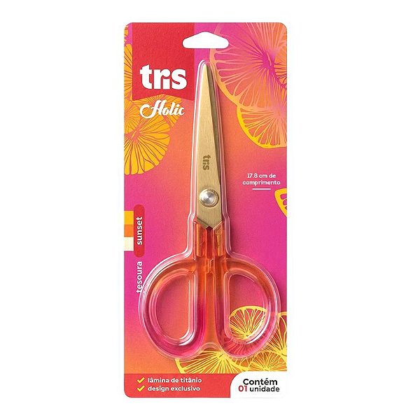Tesoura Multifuncional Holic Sunset 17,8 cm - Tris