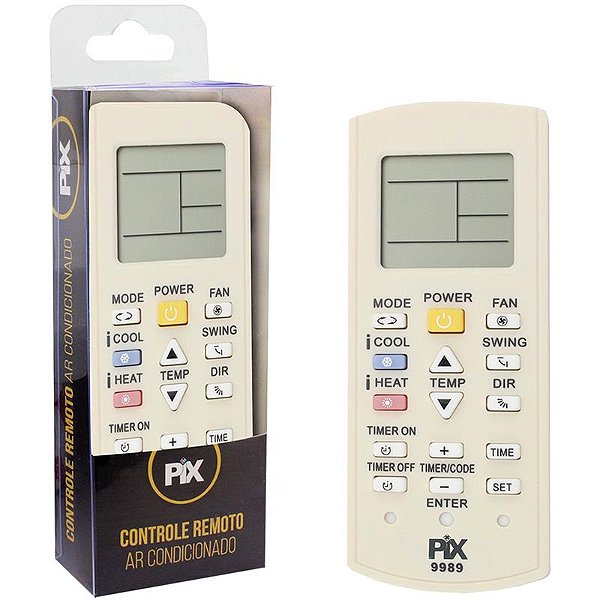 Controle remoto universal ar condicionado - santana centro (unidade)