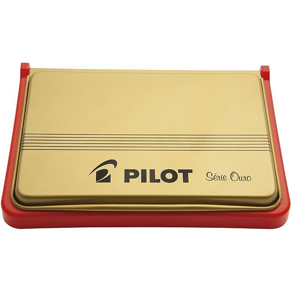 Almofada carimbo n.2 vermelha - pilot (unidade)