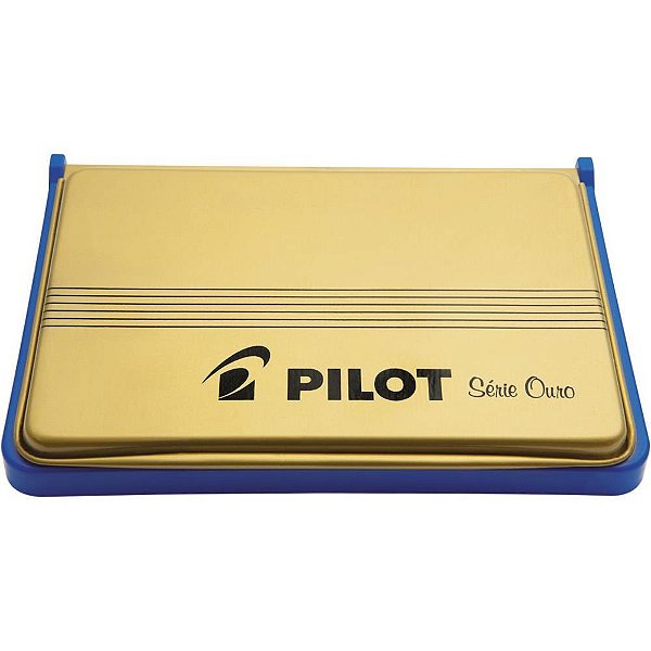 Almofada carimbo n.3 azul - pilot (unidade)