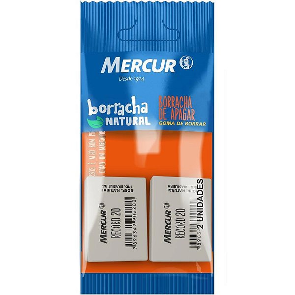 Borracha branca pull pack n.13 record 20 - mercur (bl.c/02)