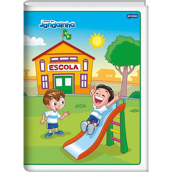 Caderno brochurao jandainha 80 folhas - jandaia (pct.c/10)