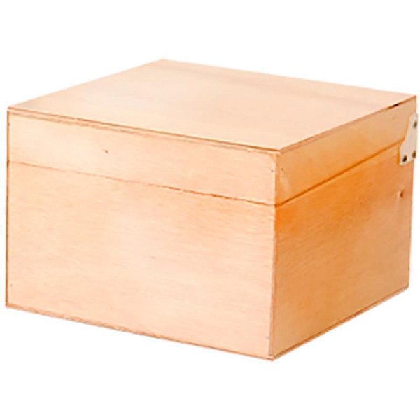 Fichario de mesa madeira pinho 4x6 - souza (unidade)
