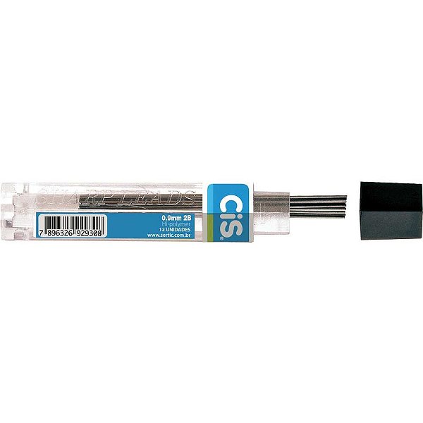 Grafite 0.9mm 2b 12tubosx12minas bigtree - sertic (caixinha)