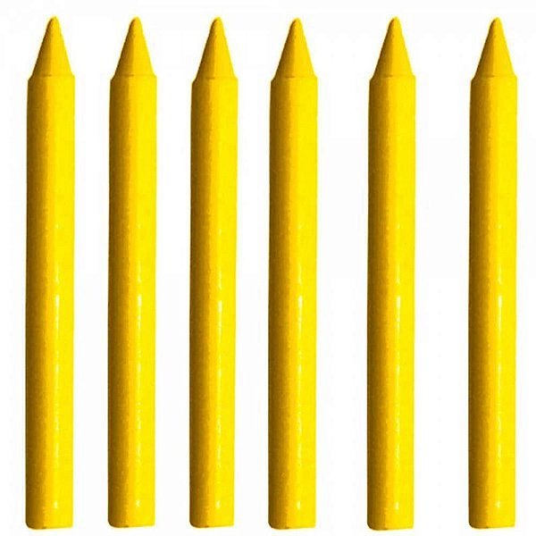 Lapis estaca amarelo - acrilex (duzia)