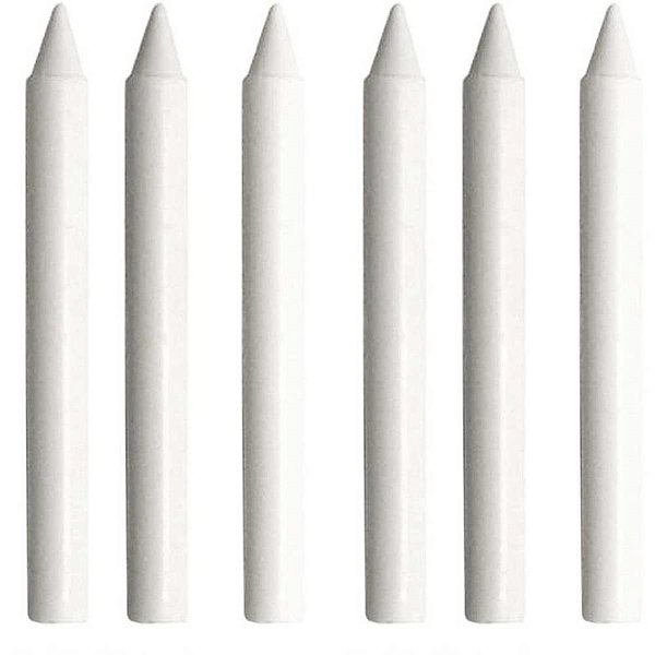 Lapis estaca branco - acrilex (duzia)