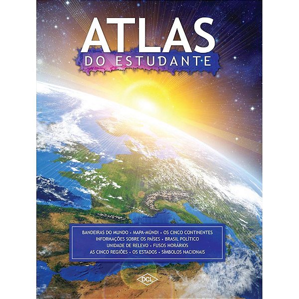 Livro atlas estudante 32pg. - dcl (unidade)