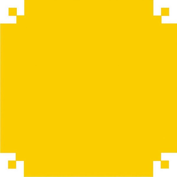 Papel camurca 40x60cm. amarelo - v.m.p. (pct.c/25)