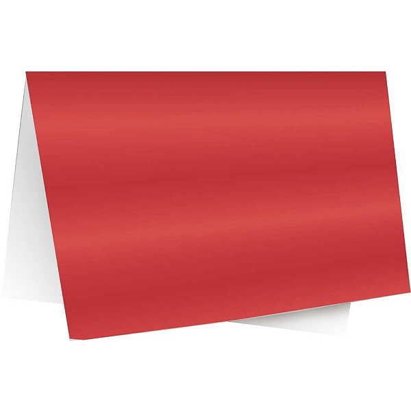Papel laminado 45x59cm. lamicor vermelho - cromus (pct.c/40)