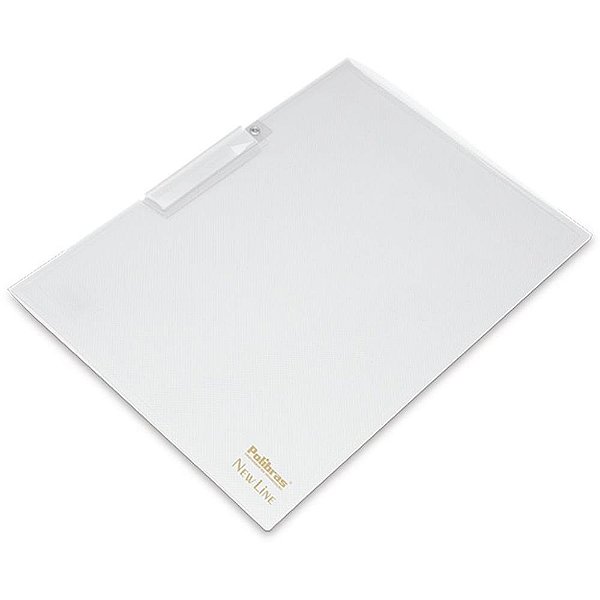 Pasta canaleta oficio cristal rotoclip - polibras (pct.c/10)