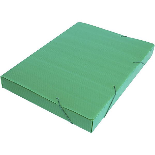 Pasta polionda oficio 55mm verde novaonda - polibras (pct.c/10)