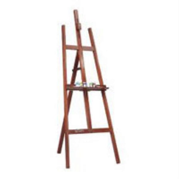 Cavalete para pintura mogno desmontado 1,80 m - souza (unidade)