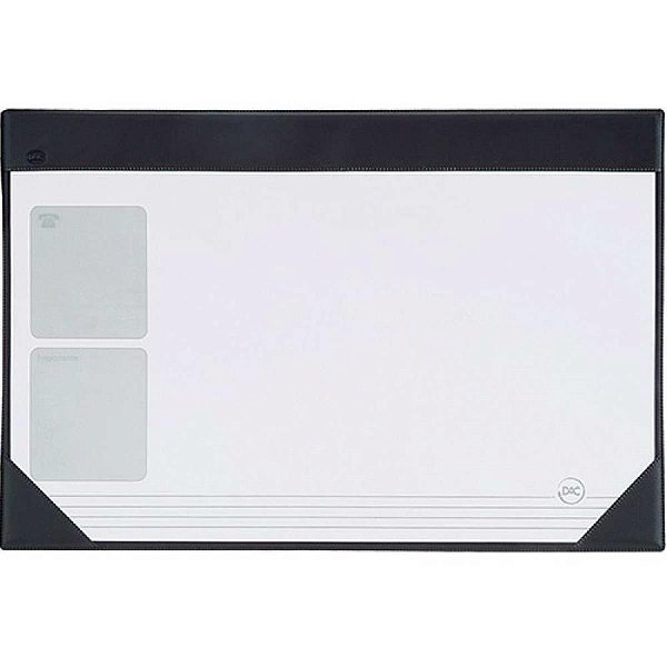 Risque rabisque em pvc preto 280mmx440mm c/15fls. - dac (pct.c/05)