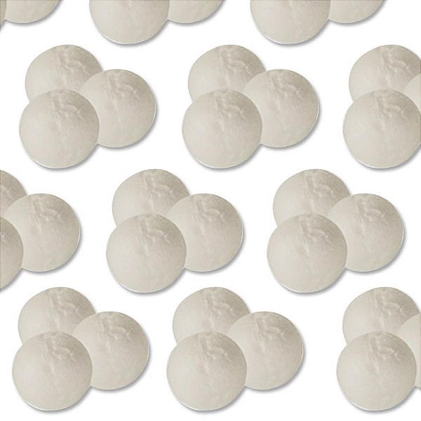 Bola em eps 025mm pacote c/100 bolinhas - knauf (pacote)