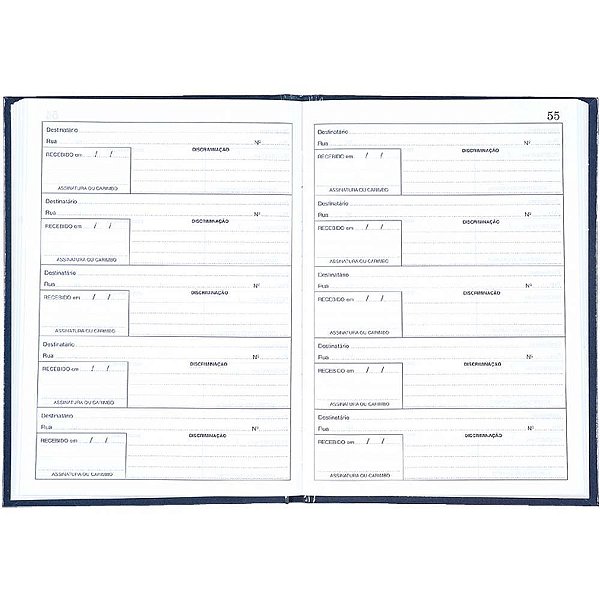 Livro protocolo correspond. 1/4 50 folhas 153x216mm - tilibra (pct.c/10)