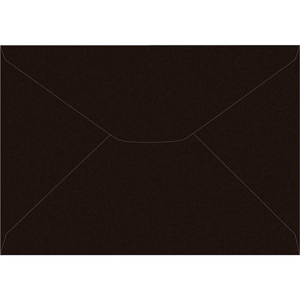 Envelope carta colorido 114x162mm preto 80g - foroni (cx.c/100)
