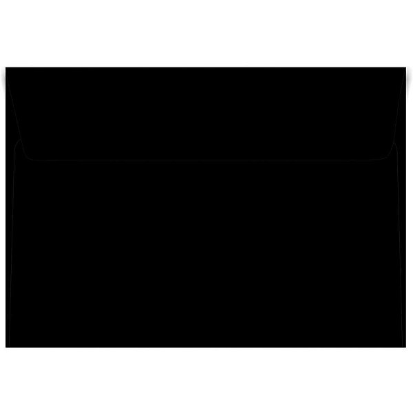 Envelope convite colorido 162x229mm preto c.plus 80g - foroni (cx.c/100)
