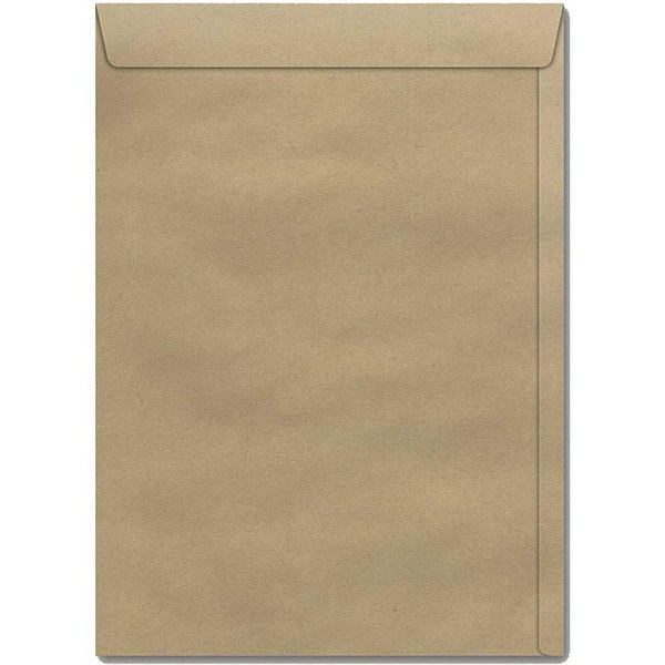 Envelope saco natural 125x176 80grs. kn 18 - scrity (cx.c/250)