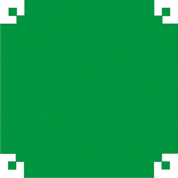 Papel de seda verde bandeira 48x60cm 20g - v.m.p. (pct/100)