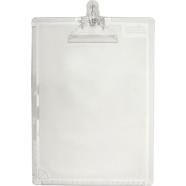 Prancheta plastica dellocolor cristal - dello (unidade)