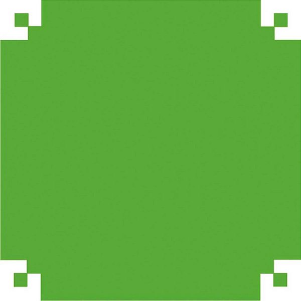 Papel dobradura 50x60cm. verde bandeira - v.m.p. (pct/100)
