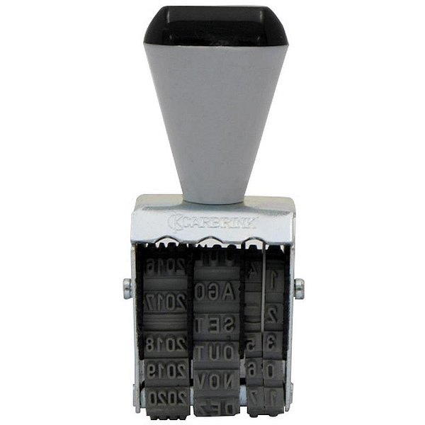 Carimbo datador comum 3mm - carbrink (unidade)