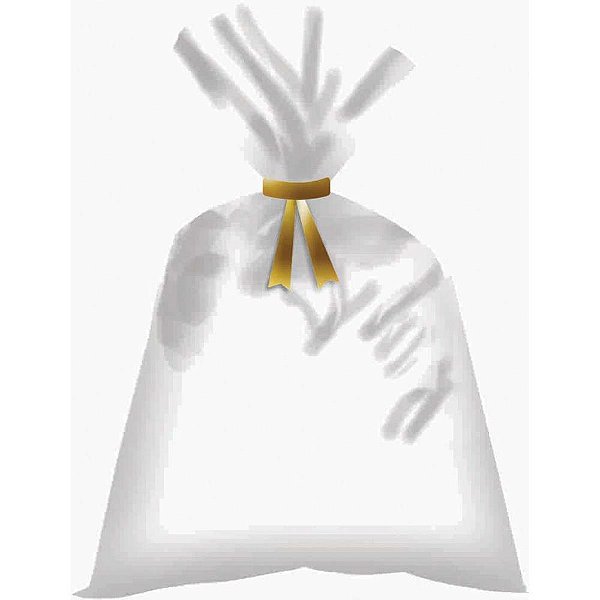 Saco para cesta 45x59cm. incolor - packpel (pct.c/25)
