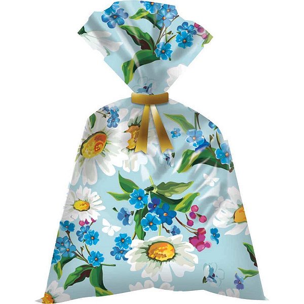 Saco metalizado 60x90cm feminino sortidos - packpel (pct.c/50)