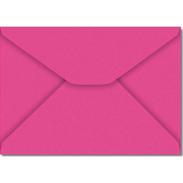 Envelope carta colorido 114x162mm pink 85g - foroni (cx.c/100)