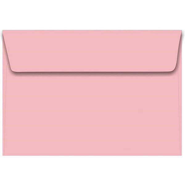Envelope convite colorido 162x229mm rosa cl.c.plus 80g - foroni (cx.c/100)