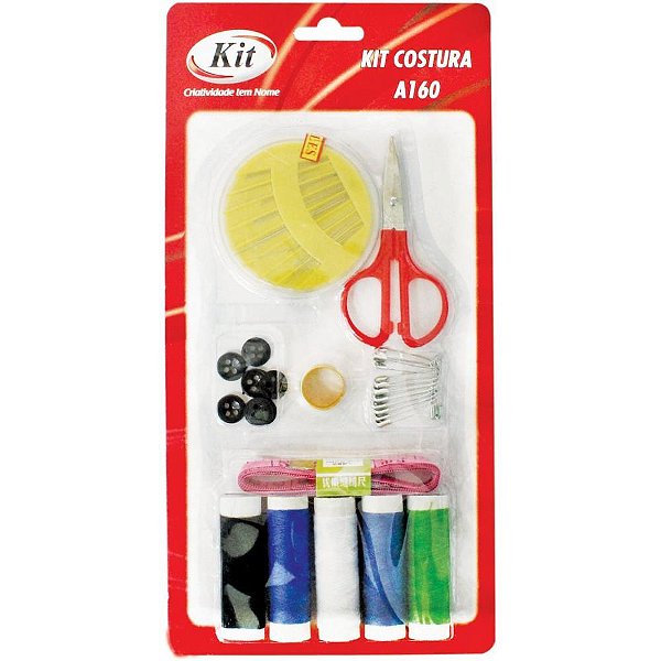 Kit costura a160 c/12 unidades - kit (blister)