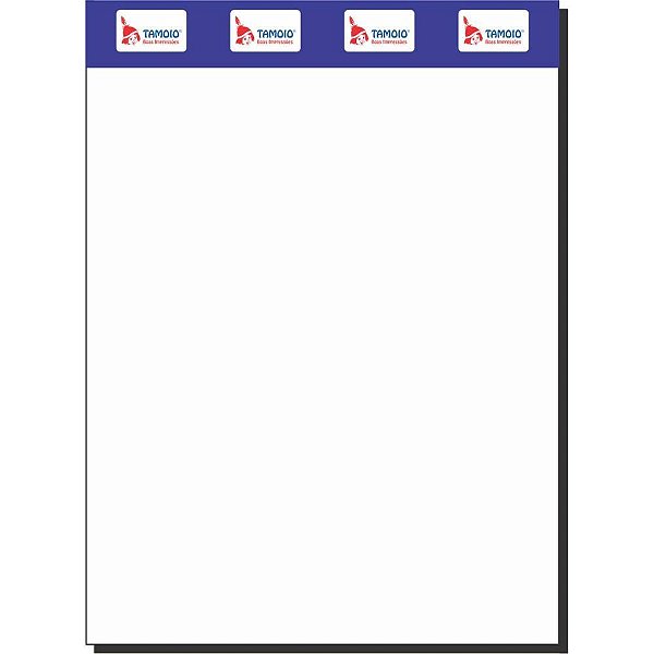 Bloco para rascunho c/picote s/pauta 100x140 50f. - tamoio (pct.c/20)