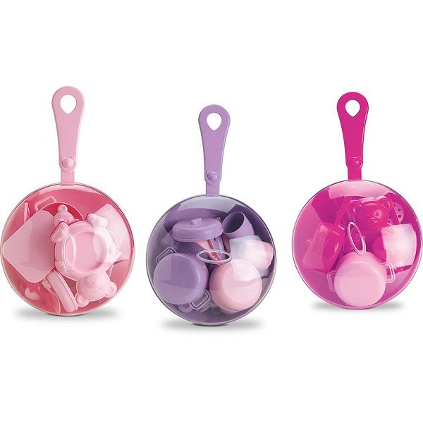 Brincando de casinha frigideira c/acessorios (s) - roma (unidade)