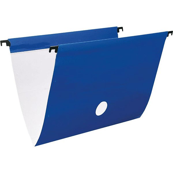Pasta suspensa delloplus haste plast azul - dello (pct.c/06)