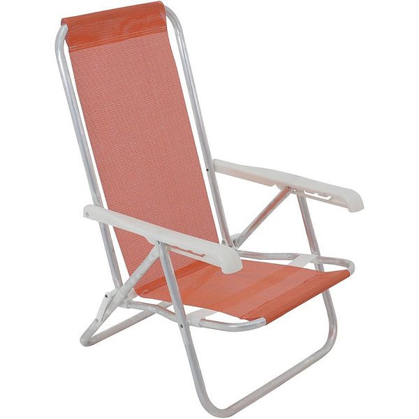 Cadeira p/piscina/praia reclinavel lazy ate 100kg 4pos - bel (unidade)