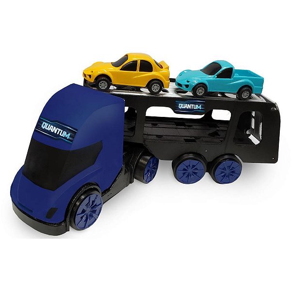 Caminhao cegonheira quantum c/2 carrinh - homeplay (unidade)