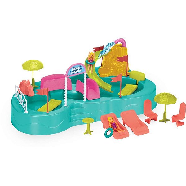 Cenario tematico (playset) parque acquatico - homeplay (unidade)