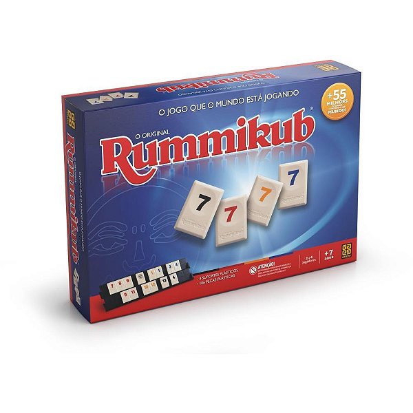 Jogo diverso rummikub - grow (unidade)