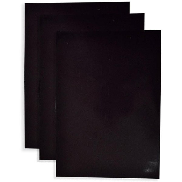 Ima manta adesiva a4 preto - kit (unidade)