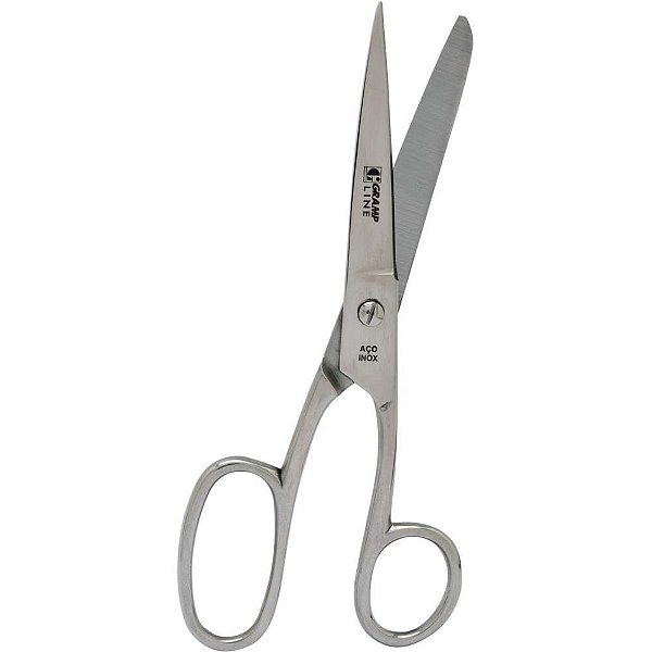 Tesoura costura aco profissional 17,8cm g8070a - gramp line (unidade)