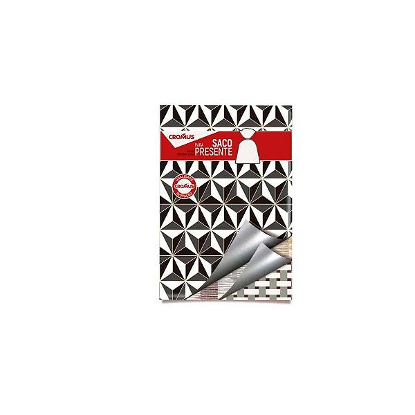 Saco metalizado 60x90cm casual mix sortido - cromus (pct.c/25)
