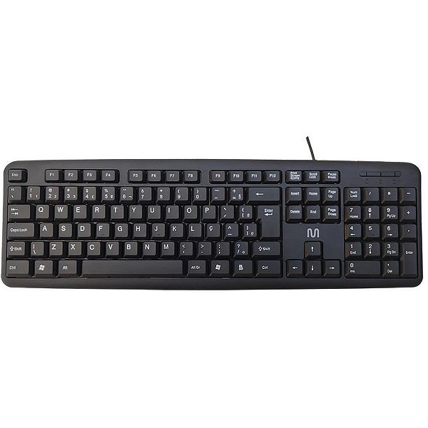 Teclado usb basico preto - multi (unidade)