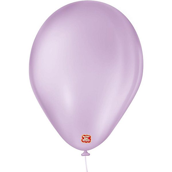 Balao 7 liso lilás imperial - sao roque (pct.c/50)