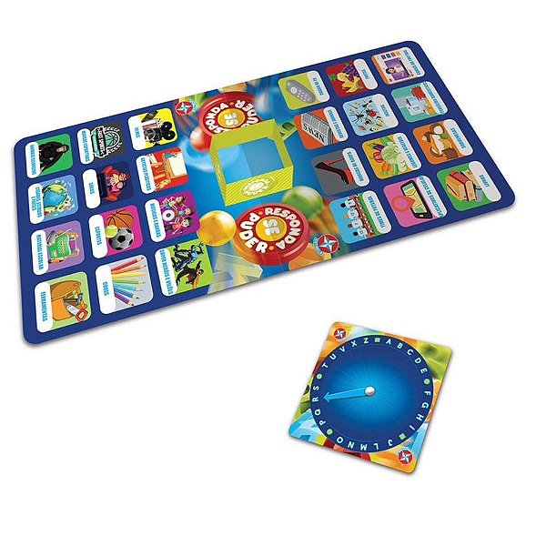 Jogo de tabuleiro responda se puder - estrela (unidade)