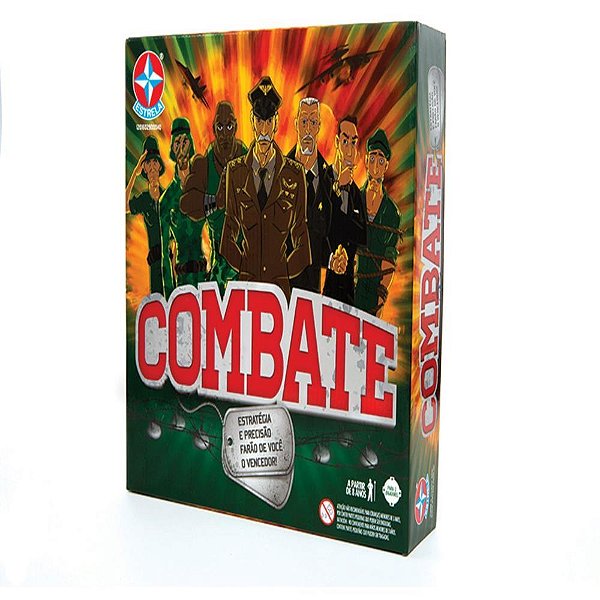 Jogo de tabuleiro combate a partir de 8anos - estrela (unidade)